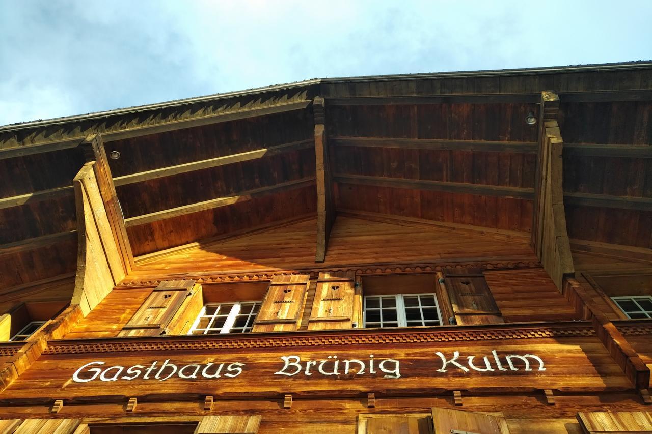 Gasthaus Brunig Kulm Hotel Brunig Pass Exterior foto