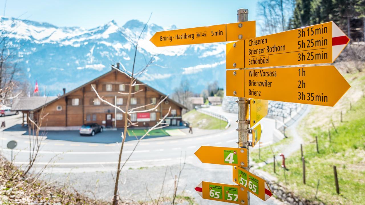 Gasthaus Brunig Kulm Hotel Brunig Pass Exterior foto