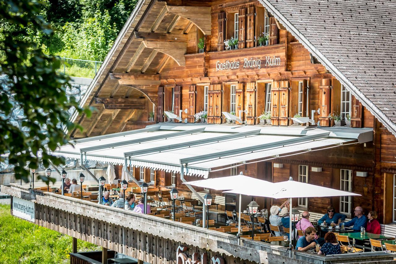 Gasthaus Brunig Kulm Hotel Brunig Pass Exterior foto